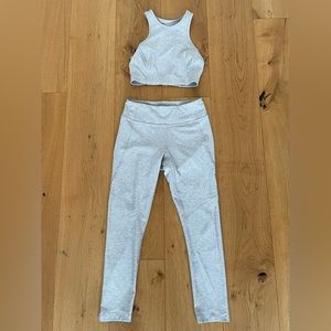 Outdoor Voices Leggings & Crop Top